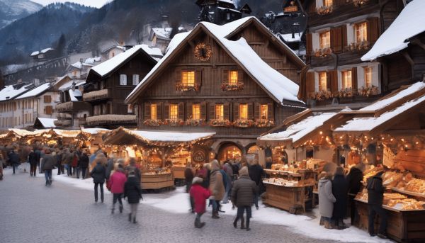 Expérience unique des marchés de Noël en Haute-Savoie